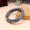 Silver Color Oxidised Bracelet (GSB378SLV)