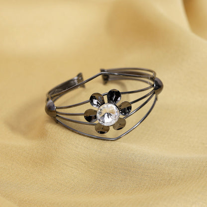 Black Color Oxidised Bracelet (GSB379BLK)