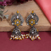 Assorted Color 8 Pairs Of Oxidised Earrings (GSE1194CMB)
