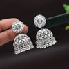Silver Color Oxidised Earrings (GSE2800SLV)