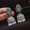 Silver Color Oxidised Earrings (GSE2802SLV)