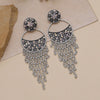 Silver Color Oxidised Earrings (GSE2862SLV)