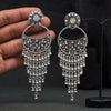 Silver Color Oxidised Earrings (GSE2862SLV)