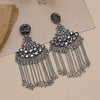 Silver Color Oxidised Earrings (GSE2864SLV)