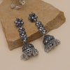 Silver Color Oxidised Earrings (GSE2866SLV)