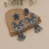 Silver Color Oxidised Earrings (GSE2867SLV)