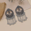 Silver Color Oxidised Earrings (GSE2868SLV)