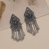Silver Color Oxidised Earrings (GSE2870SLV)