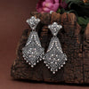 Silver Color Oxidised Earrings (GSE2887SLV)
