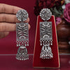 Silver Color Oxidised Earrings (GSE2891SLV)
