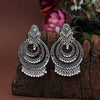 Silver Color Oxidised Earrings (GSE2894SLV)