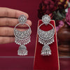 Silver Color Oxidised Earrings (GSE2898SLV)