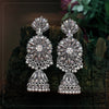Silver Color Oxidised Earrings (GSE2902SLV)
