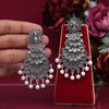 Silver Color Oxidised Earrings (GSE2908SLV)