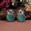 Rama Green Color  Oxidised Earrings (GSE2916RGRN)