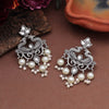 White Color  Oxidised Earrings (GSE2917WHT)