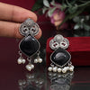 Black Color Oxidised Earrings (GSE2924BLK)