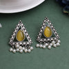 Yellow Color Oxidised Earrings (GSE2926YLW)