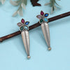 Multi Color  Oxidised Earrings (GSE2928MLT)