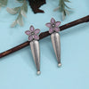 Pink Color  Oxidised Earrings (GSE2928PNK)