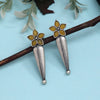 Yellow Color  Oxidised Earrings (GSE2928YLW)