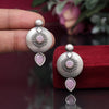 Pink Color Oxidised Earrings (GSE2932PNK)