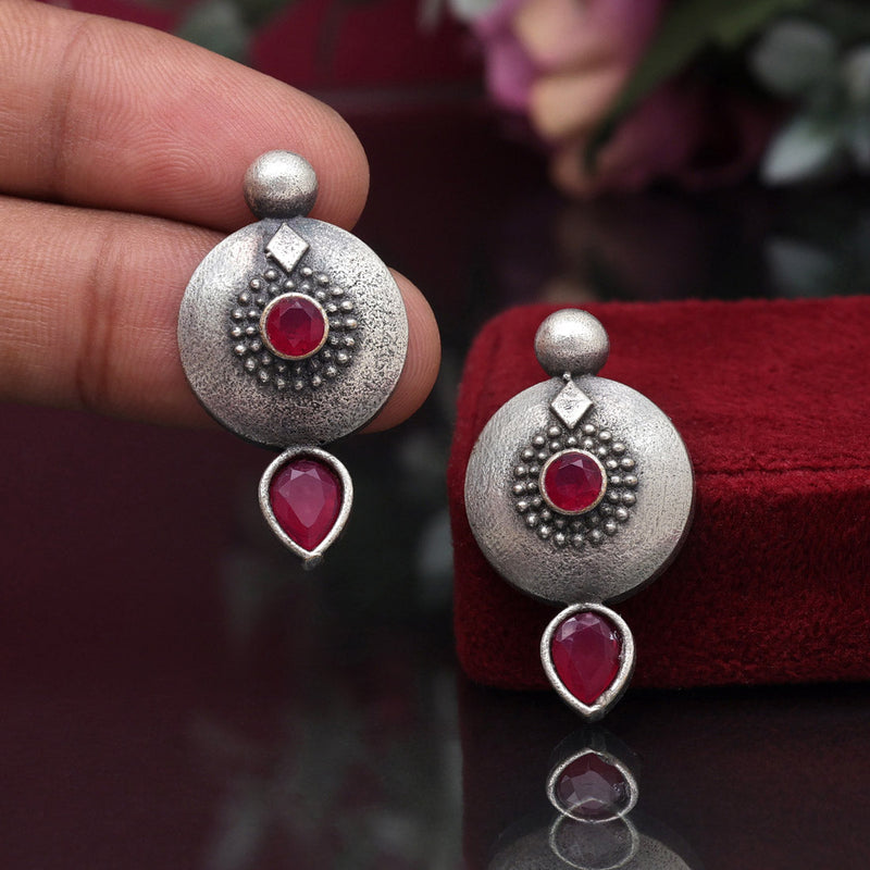 Rani Color Oxidised Earrings (GSE2932RNI)