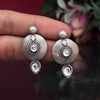 White Color Oxidised Earrings (GSE2932WHT)