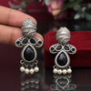 Black Color Oxidised Earrings (GSE2934BLK)