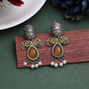 Yellow Color Oxidised Earrings (GSE2934YLW)