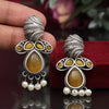 Yellow Color Oxidised Earrings (GSE2934YLW)