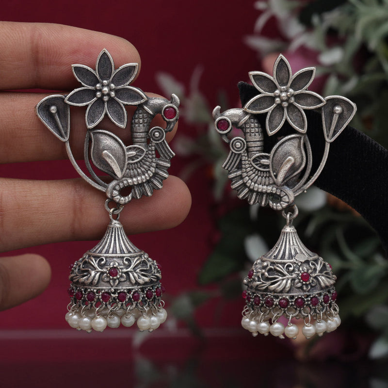 Rani Color Oxidised Earrings (GSE2935RNI)