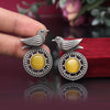 Yellow Color Oxidised Earrings (GSE2936YLW)