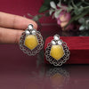 Yellow Color Oxidised Earrings (GSE2937YLW)