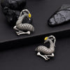 Yellow Color Oxidised Earrings (GSE2953YLW)