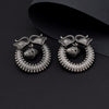 Silver Color Oxidised Earrings (GSE2955SLV)