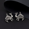 Silver Color Oxidised Earrings (GSE2956SLV)