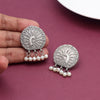 Silver Color Oxidised Earrings (GSE2959SLV)