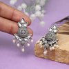 White Color  Oxidised Earrings (GSE2963WHT)