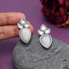 Gray Color  Oxidised Earrings (GSE2965GRY)