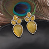 Yellow Color Oxidised Earrings (GSE2965YLW)