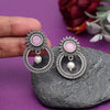 Pink Color  Oxidised Earrings (GSE2966PNK)