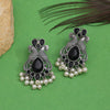 Black Color  Oxidised Earrings (GSE2968BLK)