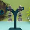 Black Color  Oxidised Earrings (GSE2972BLK)