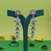 Silver Color Oxidised Earrings (GSE2974SLV)