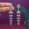 Silver Color Oxidised Earrings (GSE2976SLV)