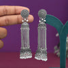 Silver Color Oxidised Earrings (GSE2986SLV)