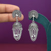 Silver Color Oxidised Earrings (GSE2990SLV)