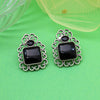 Black Color Oxidised Earrings (GSE2992BLK)