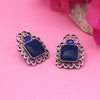 Blue Color Oxidised Earrings (GSE2992BLU)